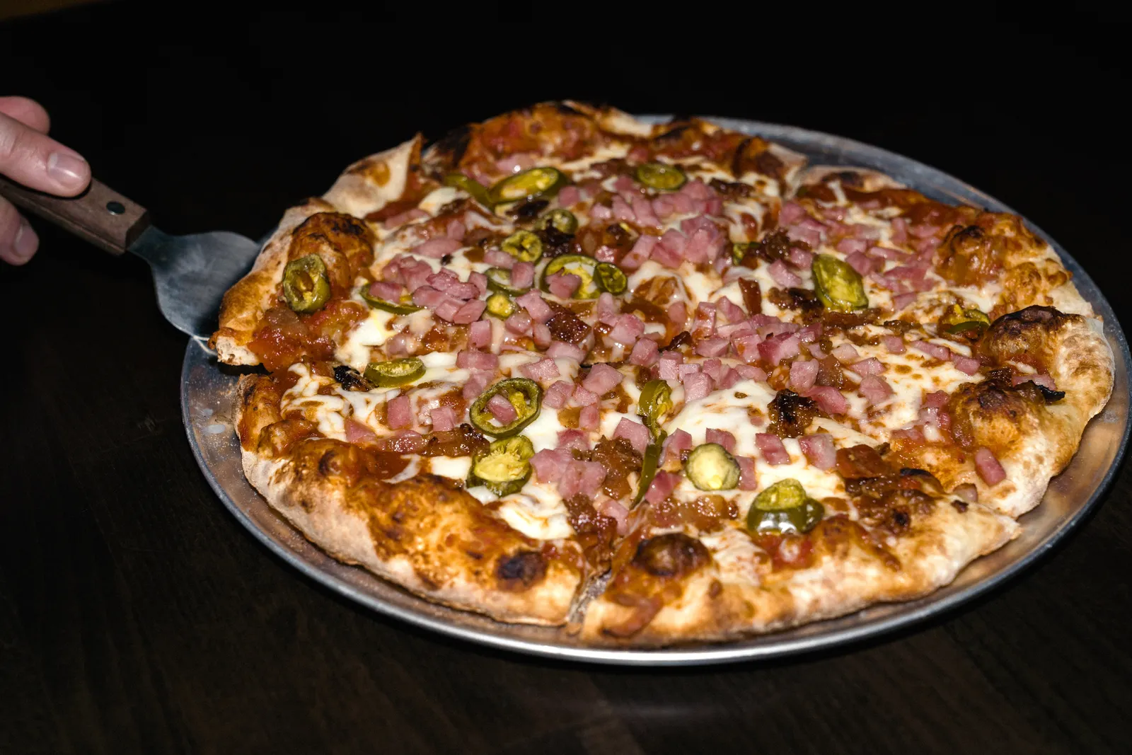 Pizza and cocktails from 1611 Golf Club's craft kitchen