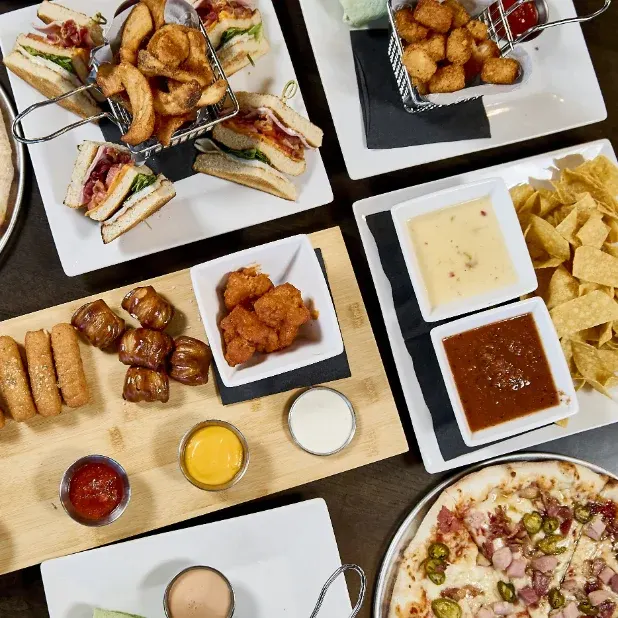 Good food on a table