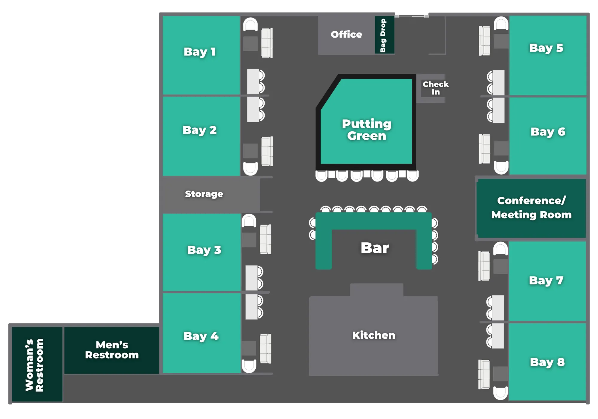 1611 GOLF CLUB | BURLESON LAYOUT