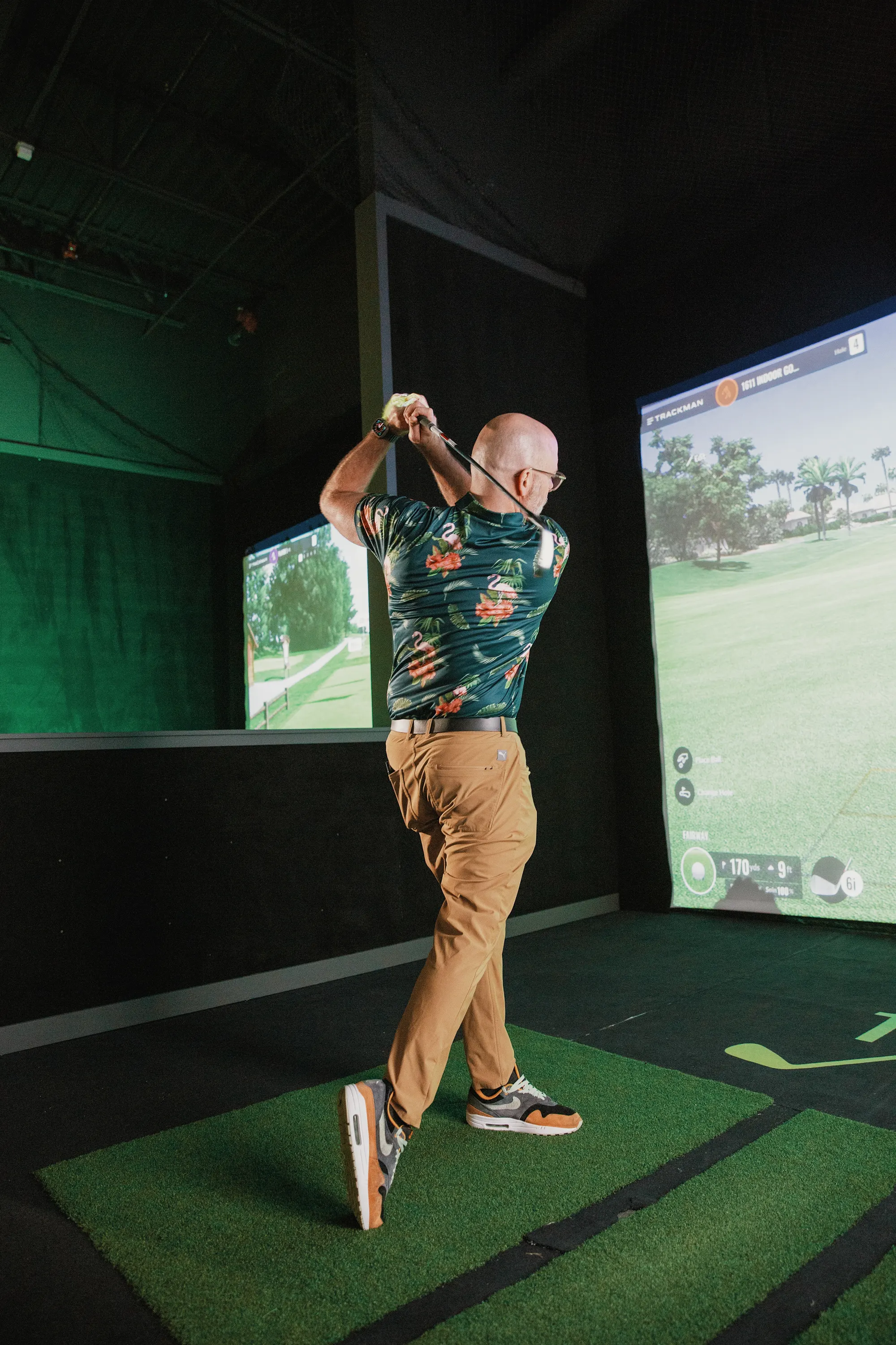 Trackman simulators photo